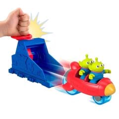 Imaginext Toy Story Figür ve Fırlatma Seti JKW24 - Aliens JKW29