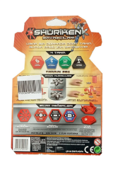 Shuriken Başlangıç Seti - Ninja Yıldızı Fırlatma Oyuncağı - Kızıl Anka
