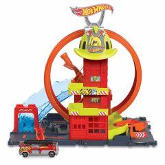 Hot Wheels Çember Pistli İftaiye İstasyonu-  HKX41