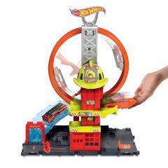 Hot Wheels Çember Pistli İftaiye İstasyonu-  HKX41