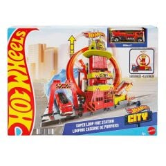 Hot Wheels Çember Pistli İftaiye İstasyonu-  HKX41