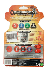 Shuriken Başlangıç Seti - Ninja Yıldızı Fırlatma Oyuncağı - Yeşil Kaplan