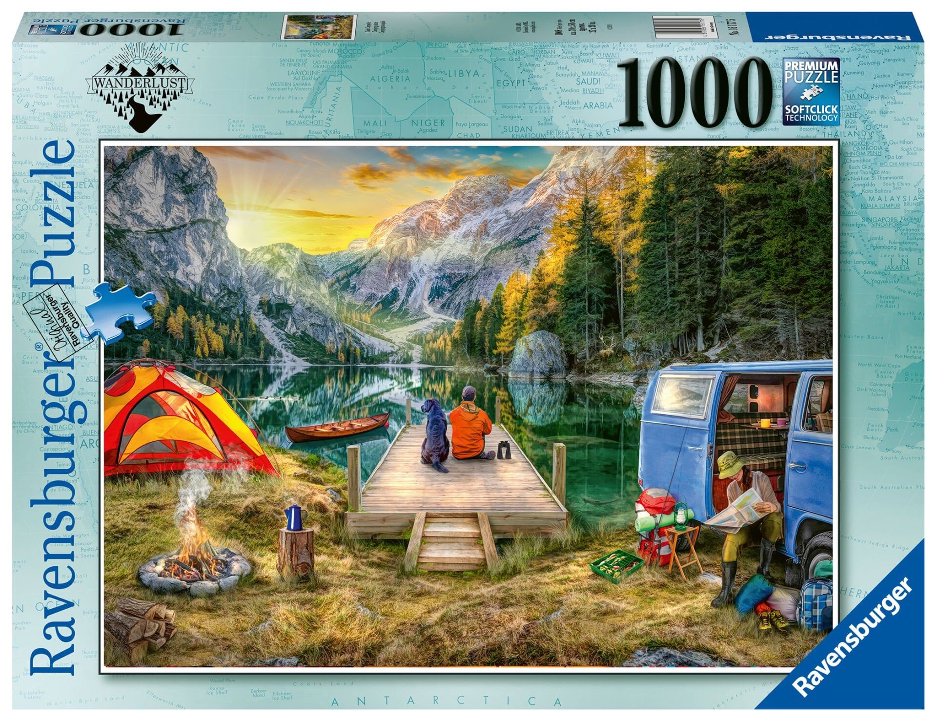 1000 Parça Puzzle Kamp (161775)