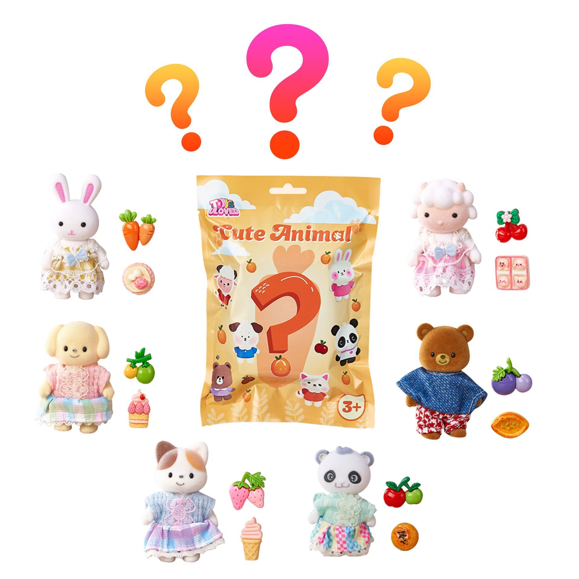 Bay Dreamy Sürpriz Paket Figür Meyve Seti-  (010101BIG25001-6)