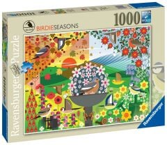 1000 Parça Puzzle Kuşlar ve Çiçekler (164196)