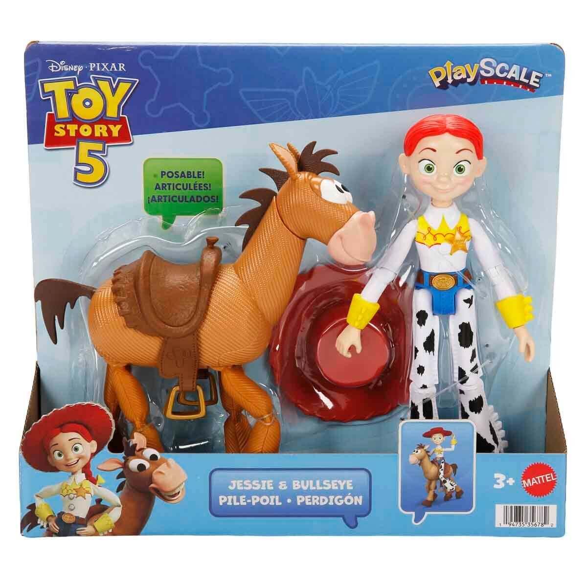 Disney Pixar Toy Story 5 Jessie ve Bullseye İkili Figür Seti- JKV21