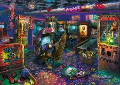 1000 Parça Puzzle Eski Atari Salonu (169719)