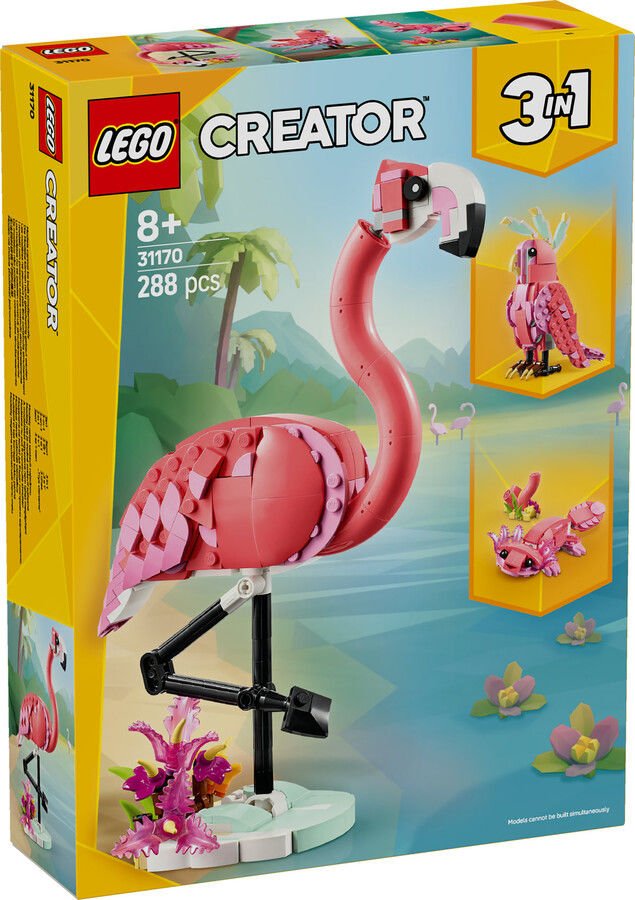 31170 LEGO® Creator Vahşi Hayvanlar: Pembe Flamingo