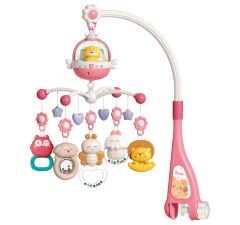 PREGO MAGIC NIGHT MÜZİKLİ DÖNENCE  PEMBE - 6052