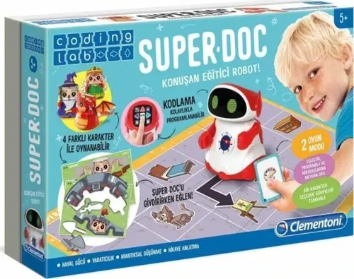 Coding Lab - Super Doc - Eğitici Konuşan Robot-  64960