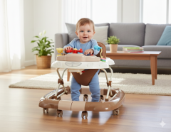 PREGO DIGO BEBEK YÜRÜTEÇİ KAHVE - 5082