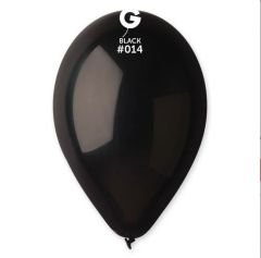 Gemar Balon 10'' 26 cm 100 Adet Siyah