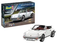Revell Gift Set Porsche 911 G-Model Cabrio 50th Anniv. (05646)