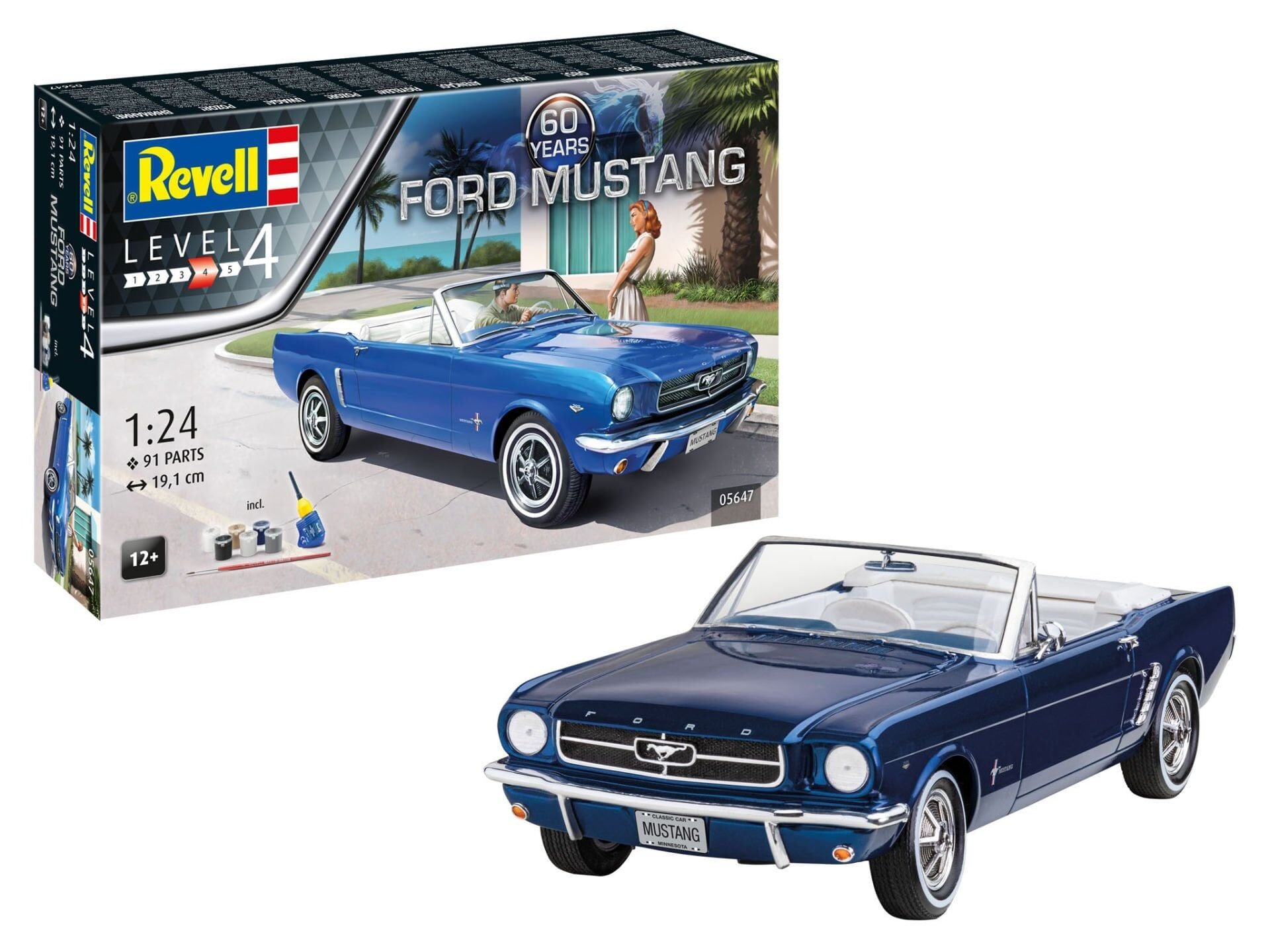 Revell Gift Set Ford Mustang 60th Anniversary (05647)