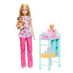 Barbie Kariyer Bebeği Çocuk Doktoru- JMK12