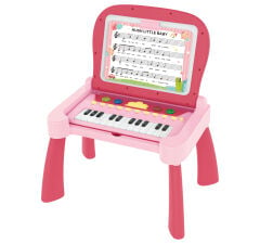 PİYANOLU EĞİTİM MASASI PEMBE - 2006B-1