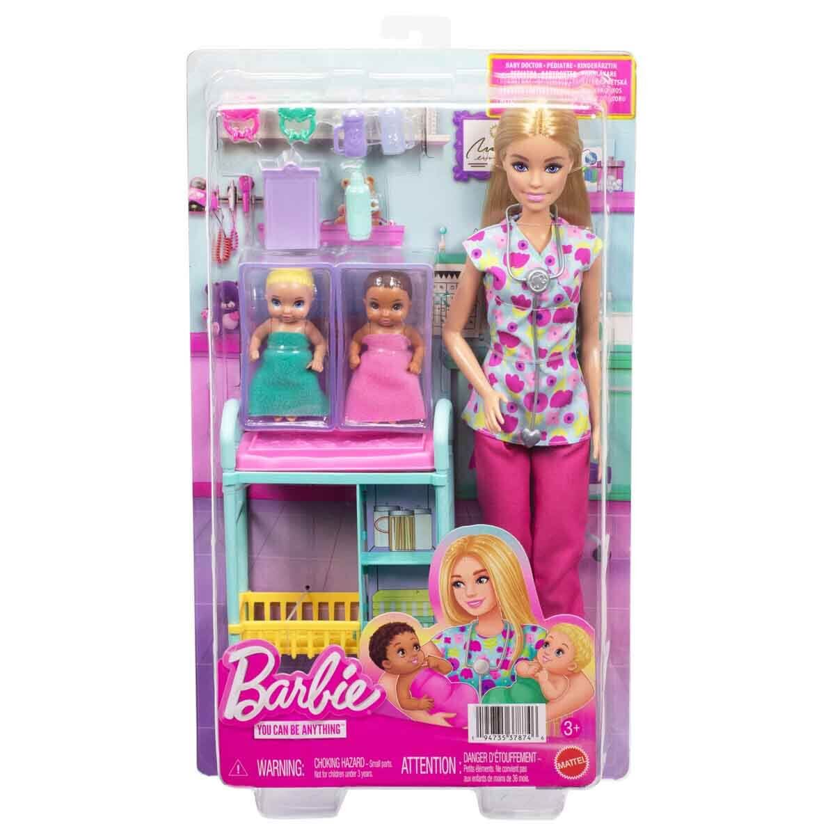 Barbie Kariyer Bebeği Çocuk Doktoru- JMK12