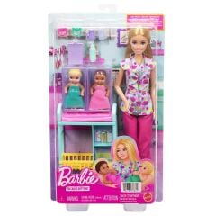 Barbie Kariyer Bebeği Çocuk Doktoru- JMK12