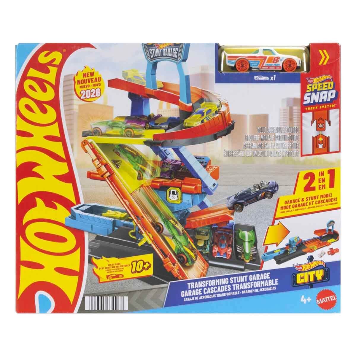 2in1 Hot Wheels Dönüşebilen Garaj Oyun Seti-  JHL94