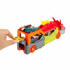 Hot Wheels Fırlatıcı ve Taşıyıcı Ejderha-  GTK42