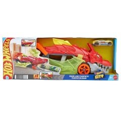 Hot Wheels Fırlatıcı ve Taşıyıcı Ejderha-  GTK42