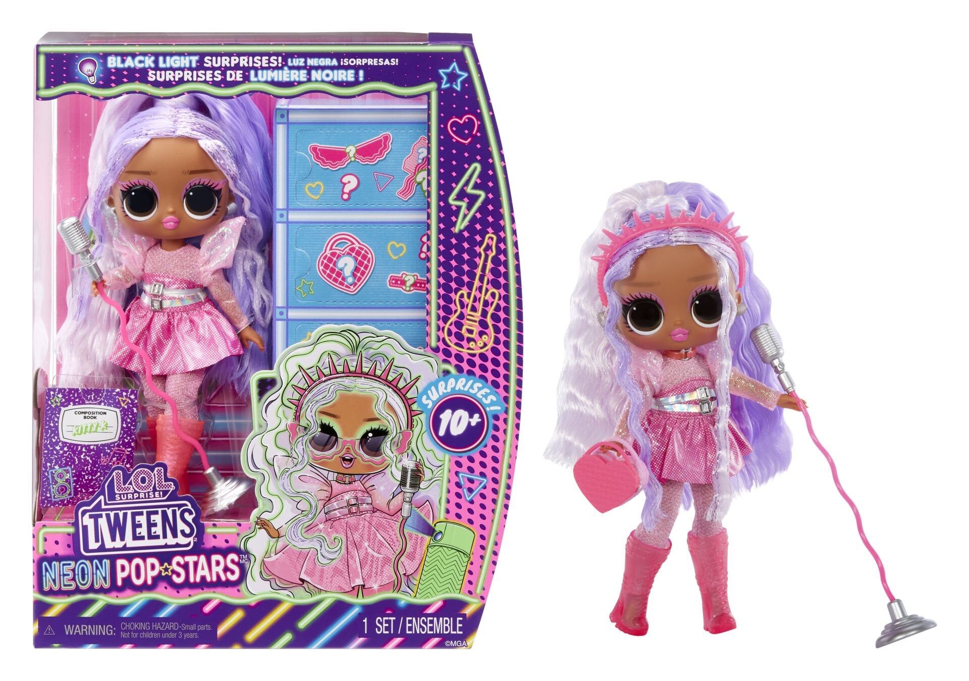 LOL Tweens Neon Pop Yıldızları Asorti (121237)