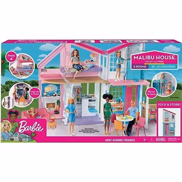 Barbie'nin Malibu Evi-  FXG57