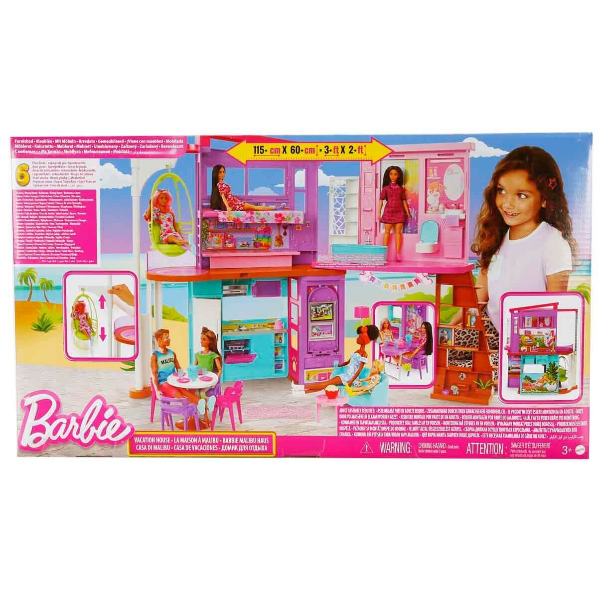 Barbie Tatil Evi Oyun Seti-  HCD50