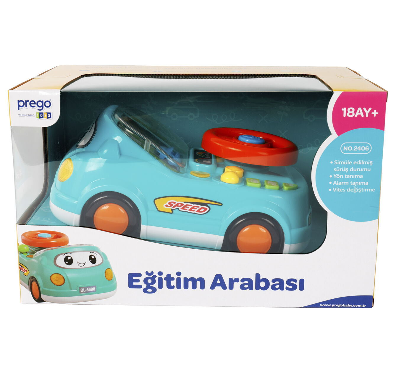 EĞİTİM ARABASI YEŞİL - 2406