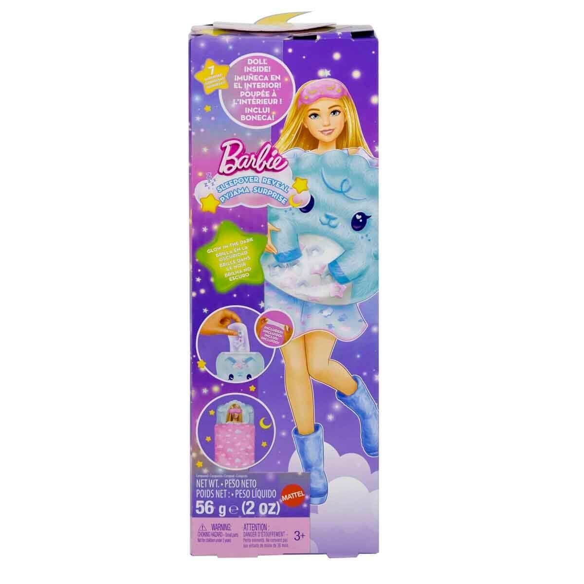 Barbie Sleepover Reveal Sürpriz Pijama Partisi-  JMR88