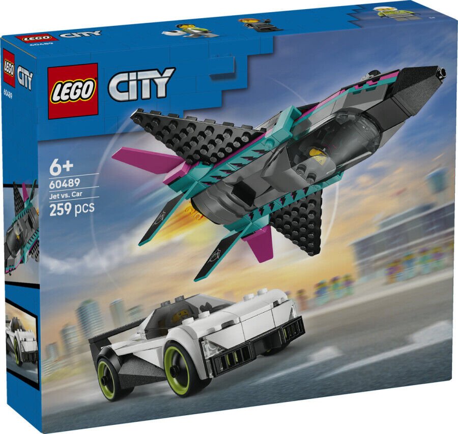 60489 LEGO® City Jet, Arabaya Karşı