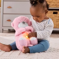 Fisher Price Uyku Arkadaşı Su Samuru Pembe-  JLJ33