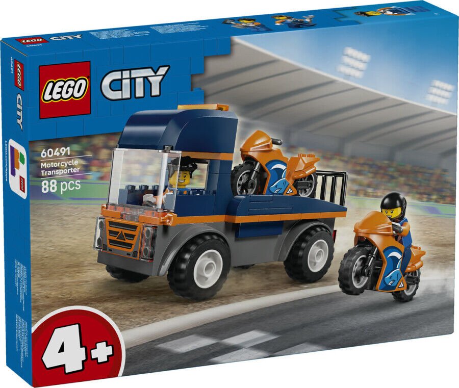60491 LEGO® City Motosiklet Taşıyıcı