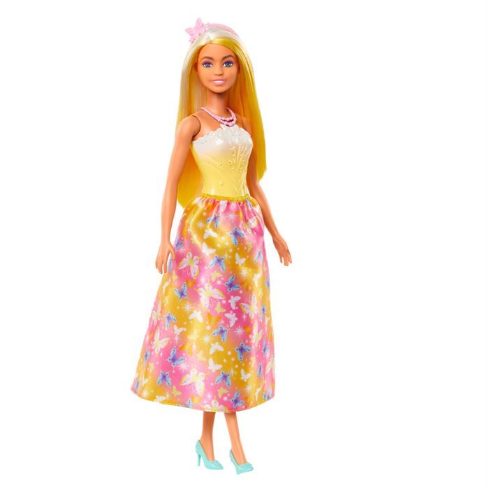 Barbie Prenses Bebekler HRR07 - Sarı Saçlı HRR09