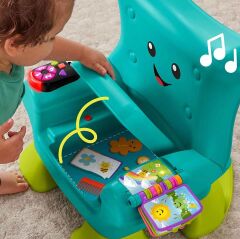 Sesli ve Işıklı Fisher Price Eğlen ve Öğren Yaşa Göre Gelişim İlk Koltuğum-  JGK94