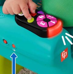 Sesli ve Işıklı Fisher Price Eğlen ve Öğren Yaşa Göre Gelişim İlk Koltuğum-  JGK94