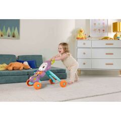 Fisher Price Sesli ve Işıklı Benimle Öğren Mor Maymun Yürüteç-  JGW94