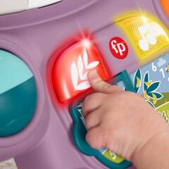 Fisher Price Sesli ve Işıklı Benimle Öğren Mor Maymun Yürüteç-  JGW94