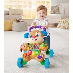 Fisher Price Türkçe ve İngilizce Eğitici Köpekçik Yürüteç-  FTG10