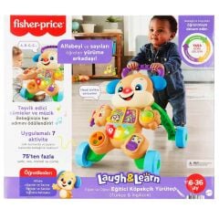 Fisher Price Türkçe ve İngilizce Eğitici Köpekçik Yürüteç-  FTG10