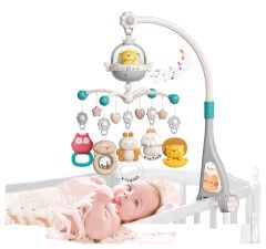 PREGO MAGIC NIGHT MÜZİKLİ DÖNENCE  MAVİ - 6052