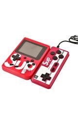 Sup 400 Oyunlu Mini Atari Game Box- Taşınabilir Gameboy Kırmızı
