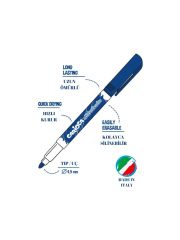 BEYAZ TAHTA KALEMİ 4 RENK 4'LÜ BLİSTERLİ 4.5 MM