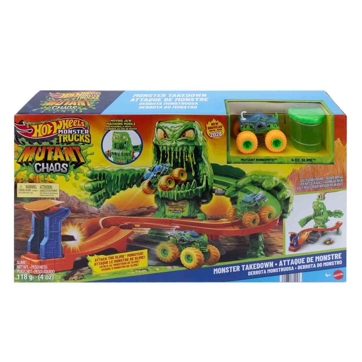 Hot Wheels Monster Trucks Mutant Kaosu Canavarla Mücadele-  JMK90