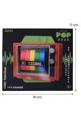 Retro Renkli Televizyon - JK8210 - 132 Parça