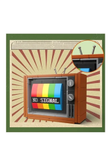 Retro Renkli Televizyon - JK8210 - 132 Parça