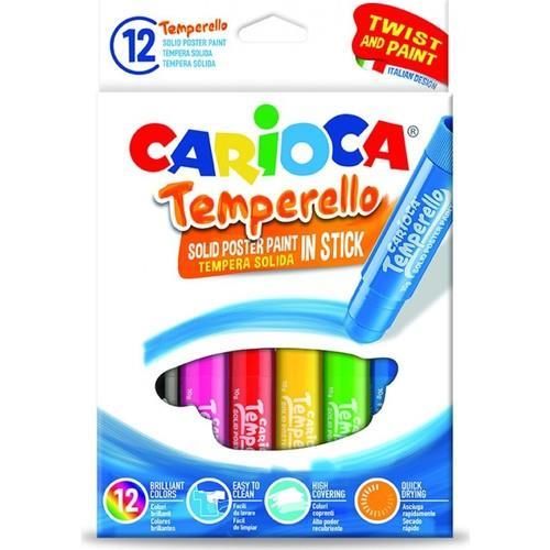 TEMPERELLO STICK POSTER BOYAMA KALEMİ 12'Lİ