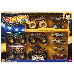 1:64 Hot Wheels Monster Trucks Bigfoot Trophy Şampiyonları Araba ve Kamyon Çoklu Arabalar-  JDW07