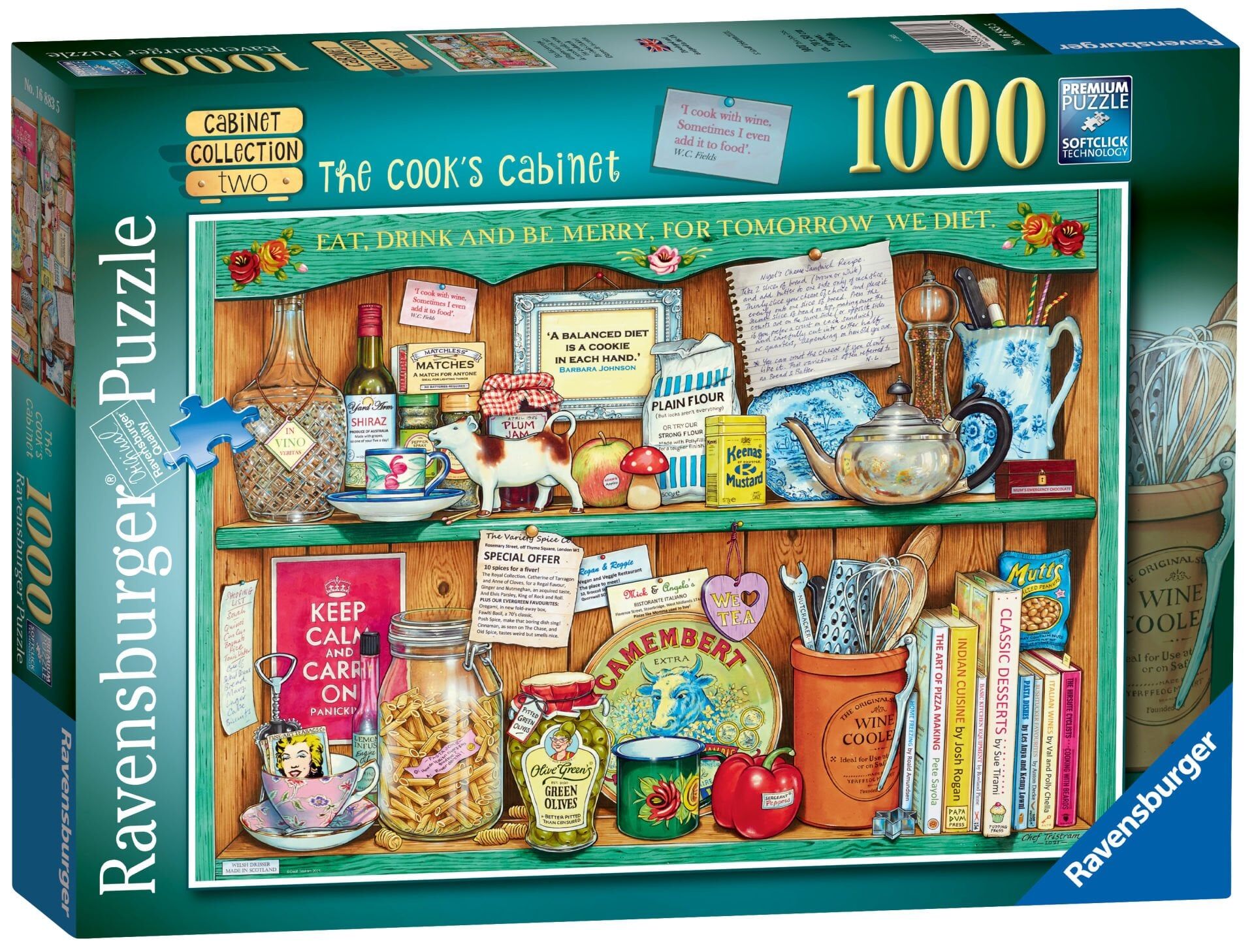 1000 Parça Puzzle Şefin Dolabı (168835)