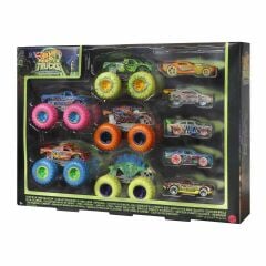 Hot Wheels Monster Trucks Karanlıkta Parlayan Araçlar Paketi-  HCB57